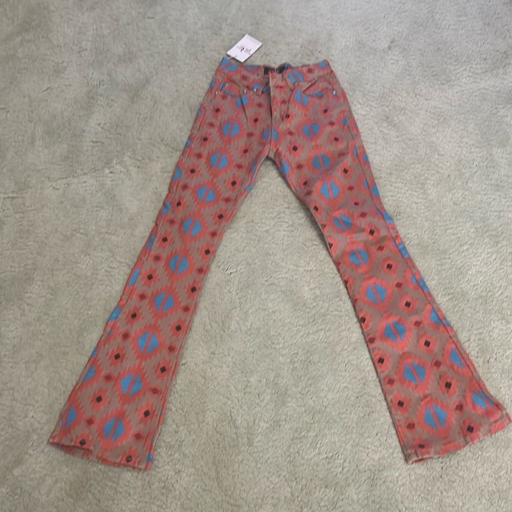 Fallon Taylor Aztec jeans